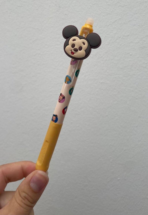 Stylo disney écriture bleu effaçable