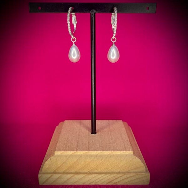 Boucles d’oreilles en argent véritable 925/1000