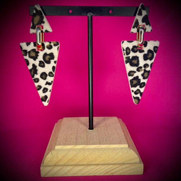 Boucles d’oreilles – Léopard