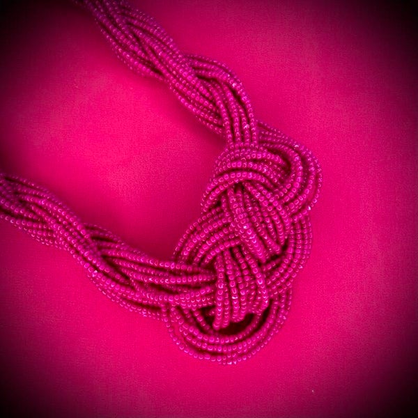 Collier Cérémonie – Strass & Perles