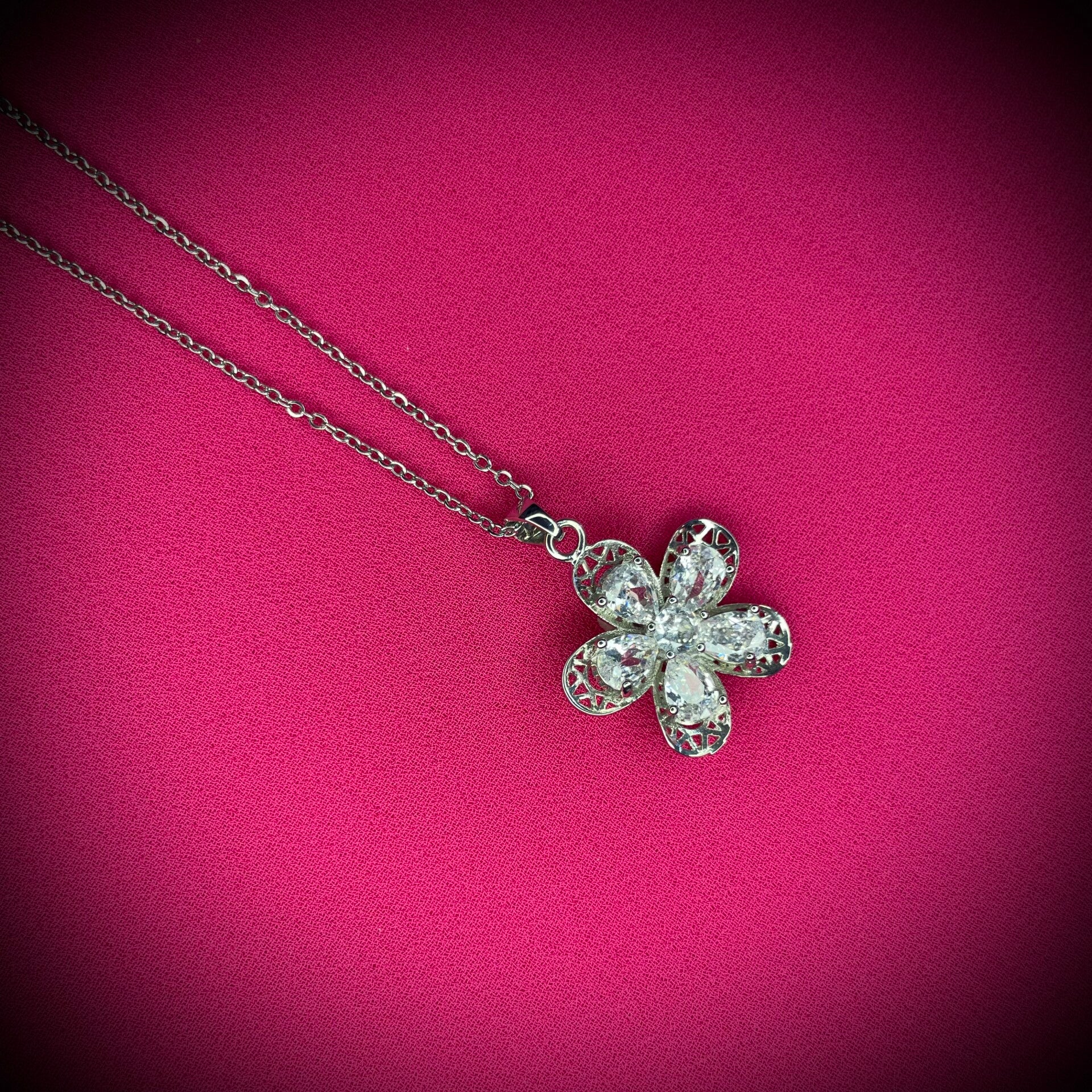 Collier en acier inoxydable – argenté