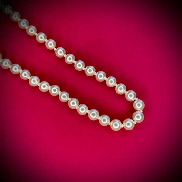 Collier Cérémonie – Strass & Perles