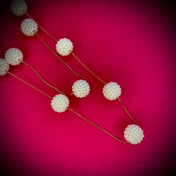 Collier Cérémonie – Strass & Perles