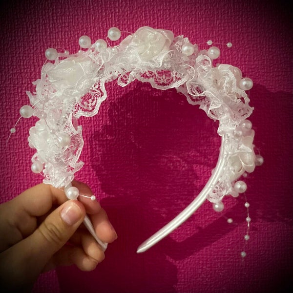 Serre-tête cérémonie pour cheveux