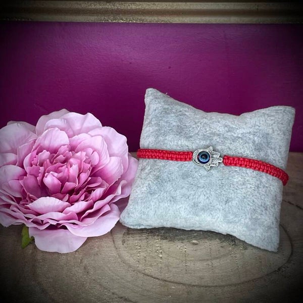 Bracelet fantaisie ajustable anti mauvais oeil