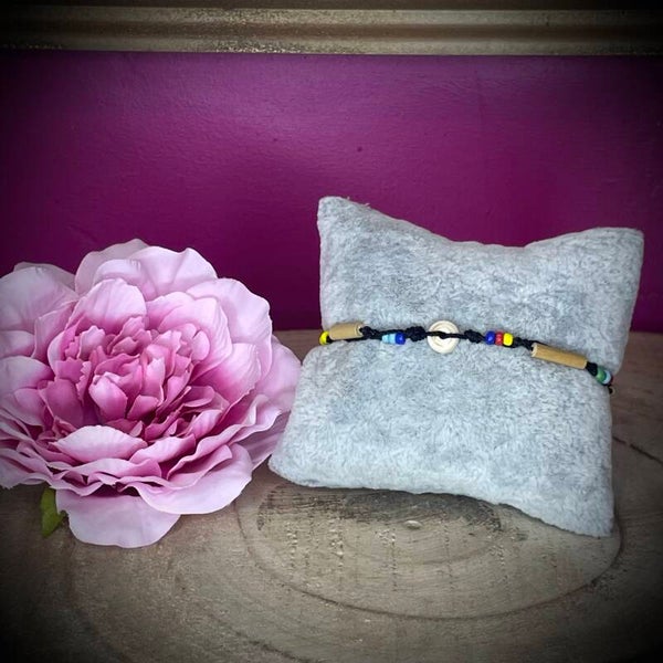 Bracelet fantaisie ajustable anti mauvais oeil