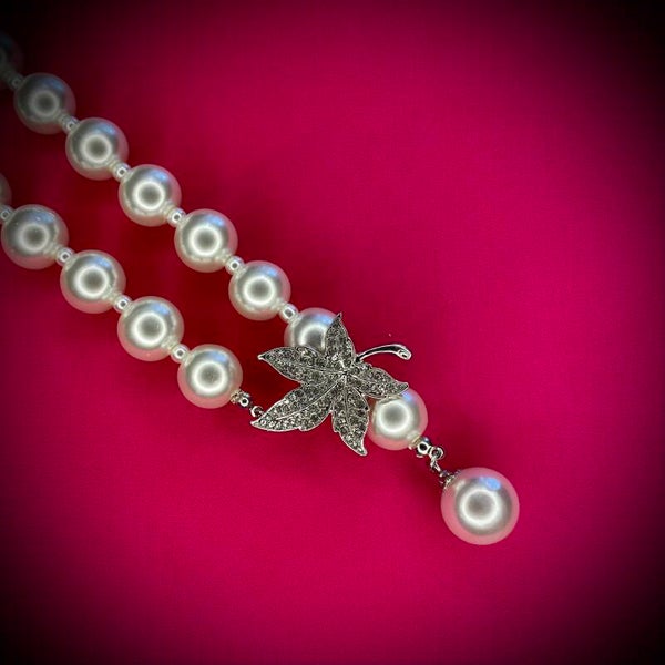 Collier Cérémonie – Strass & Perles