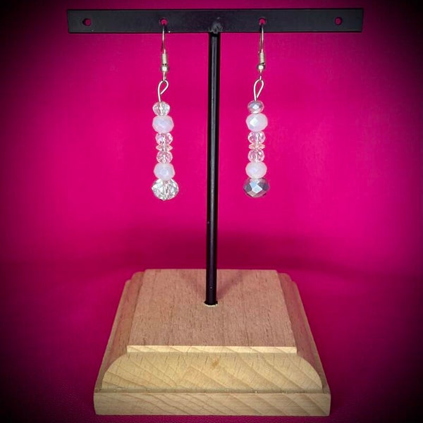 Boucles d’oreilles Cérémonie – Strass & Perles
