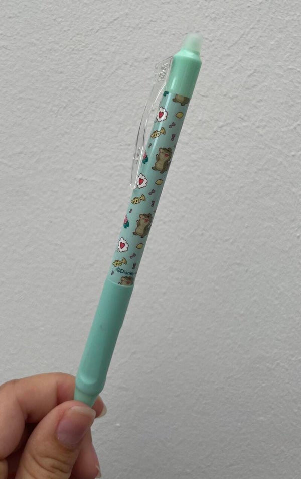 Stylo disney écriture bleu effaçable