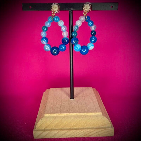 Boucles d’oreilles – Pierres naturelles