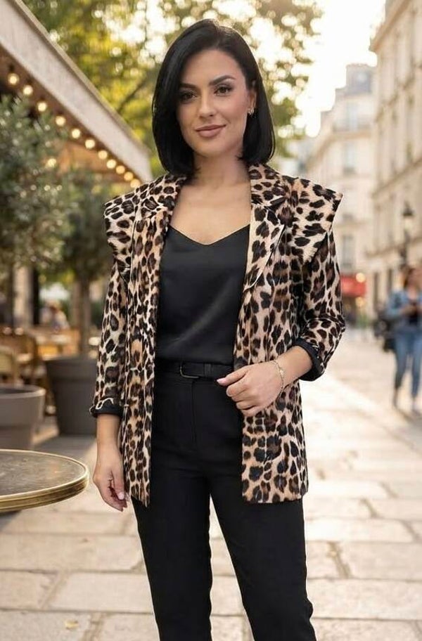 Blazer Chic – Coupe Élégante et Intemporelle