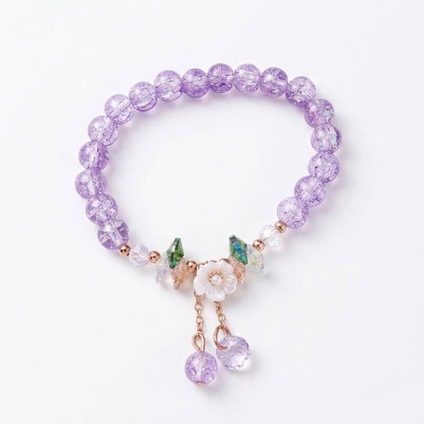 Bracelet fantaisie en perles de verres