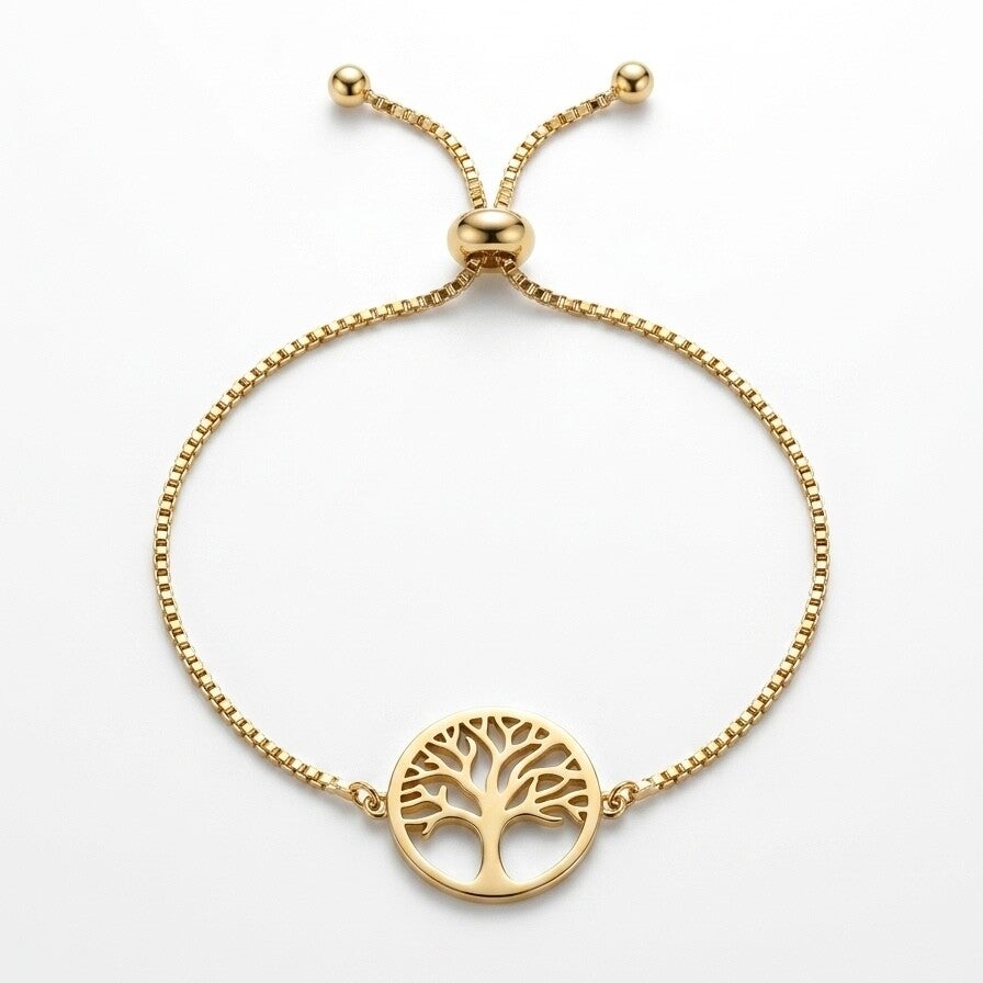 Bracelet arbre de vie réglable