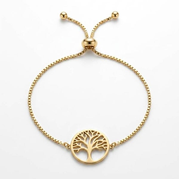 Bracelet arbre de vie réglable