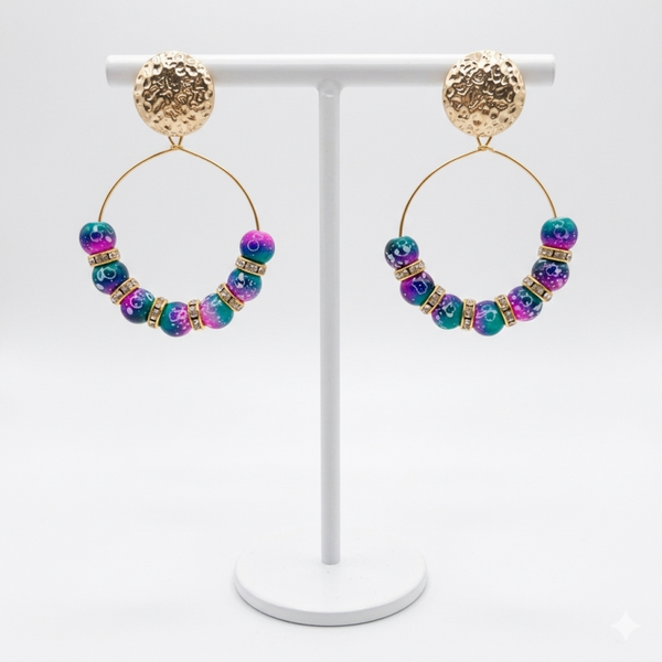 Boucles d’oreilles – Pierres naturelles