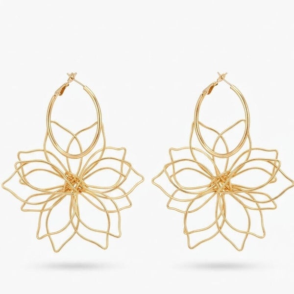 Boucles d’oreilles Cérémonie – Strass & Perles
