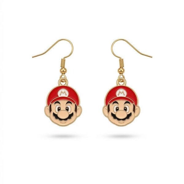 Boucles d’oreilles mario