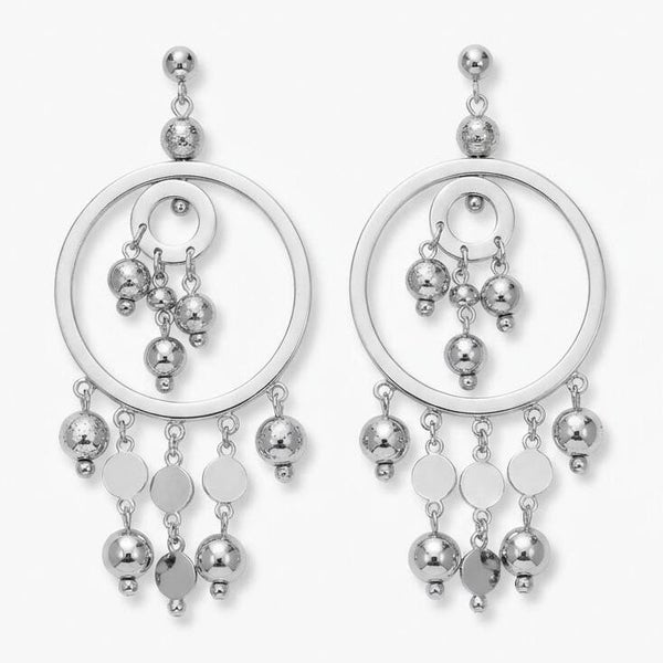 Boucles d’oreilles Cérémonie – Strass & Perles