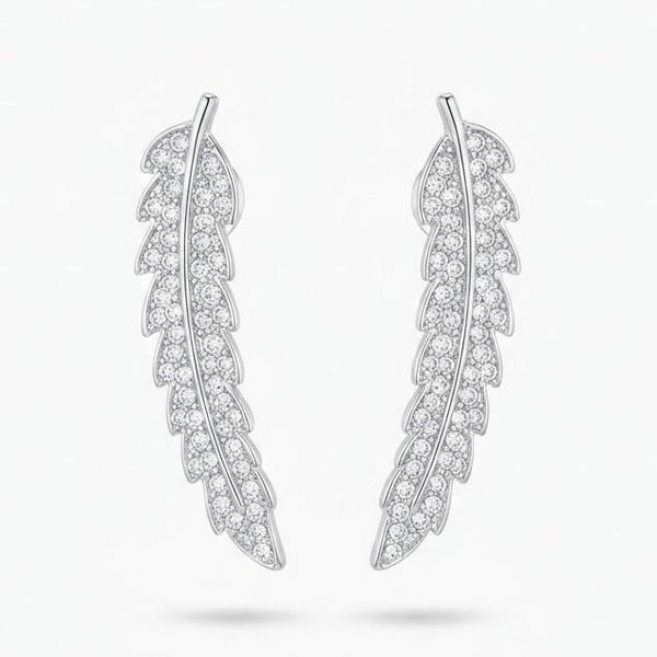 Boucles d’oreilles Cérémonie – Strass & Perles