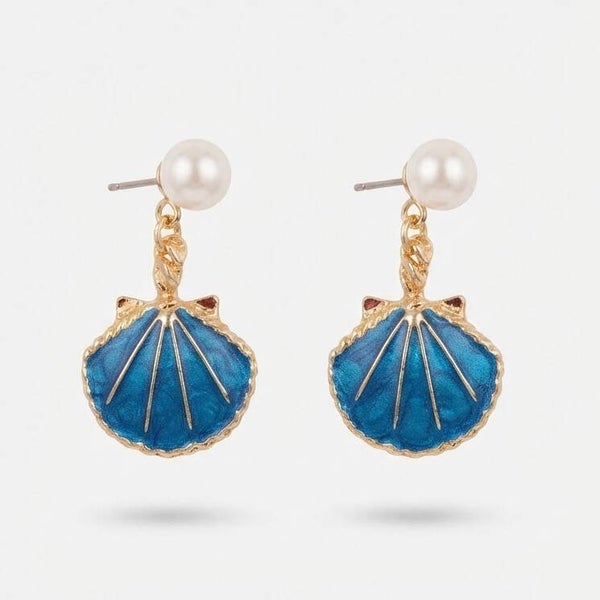Boucles d’oreilles Cérémonie – Strass & Perles