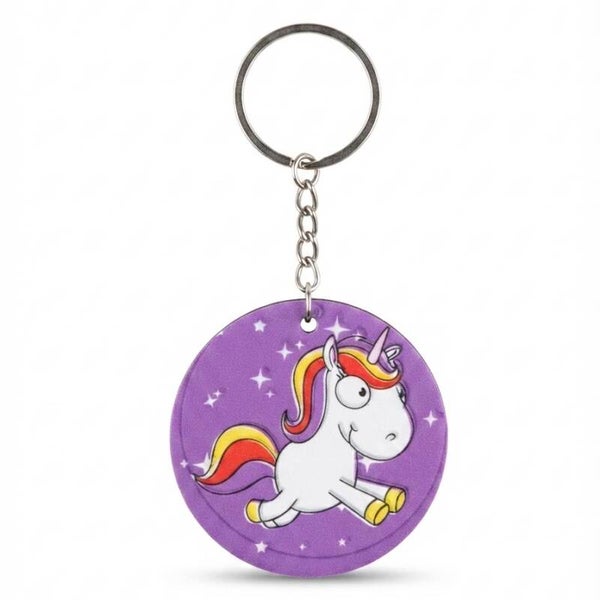 Porte clés licorne