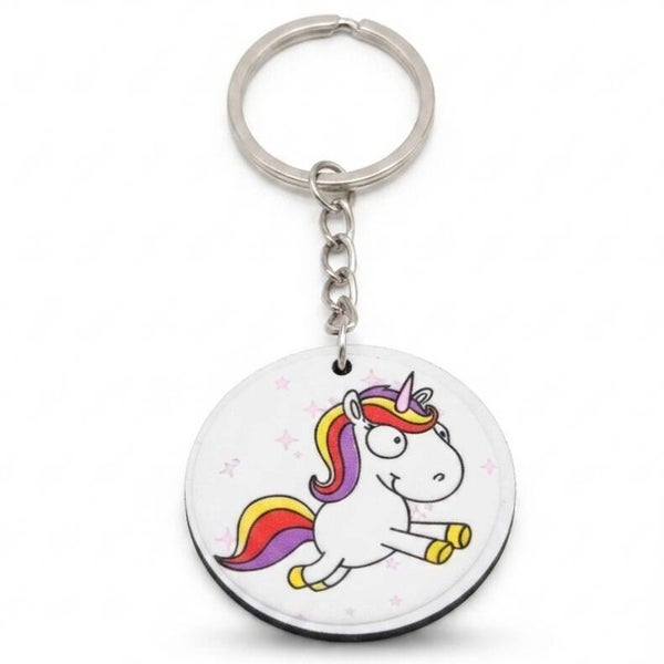 Porte clés licorne