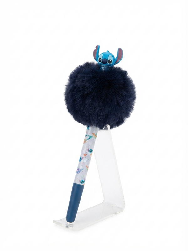 Stylo disney avec pompon