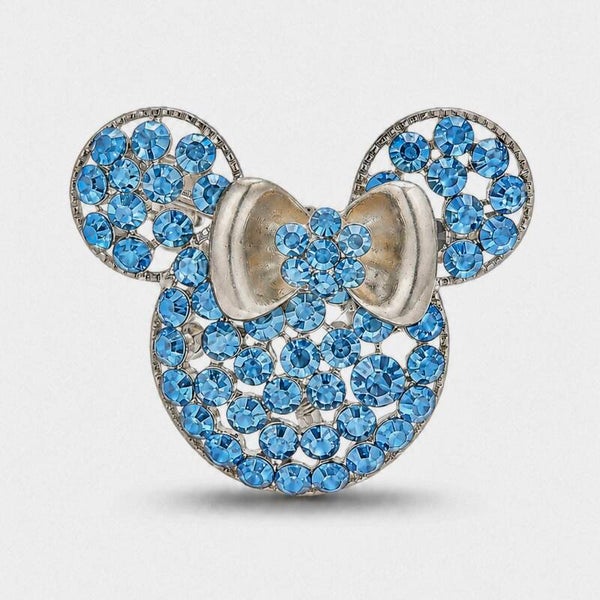 Broches à strass minnie