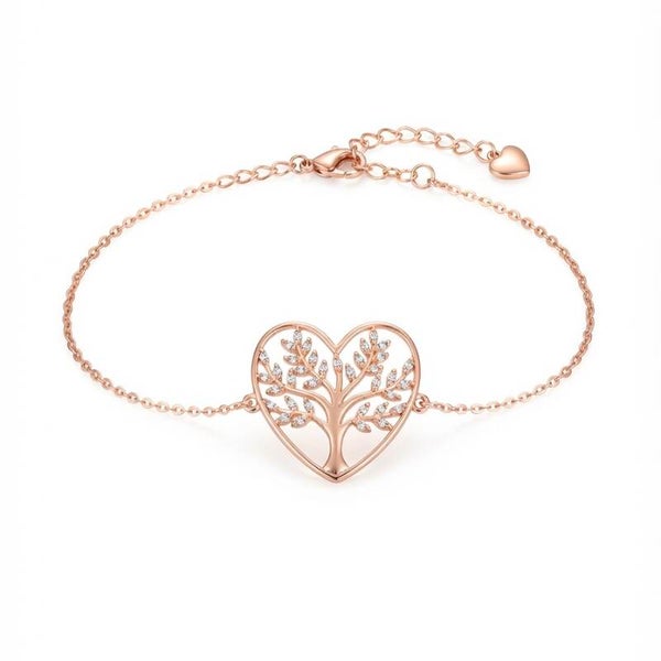 Bracelet en acier inoxydable – Motifs élégants & strass scintillants