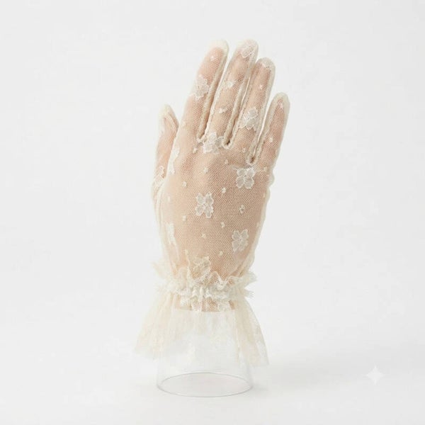Gants de Mariée en dentelle cérémonie