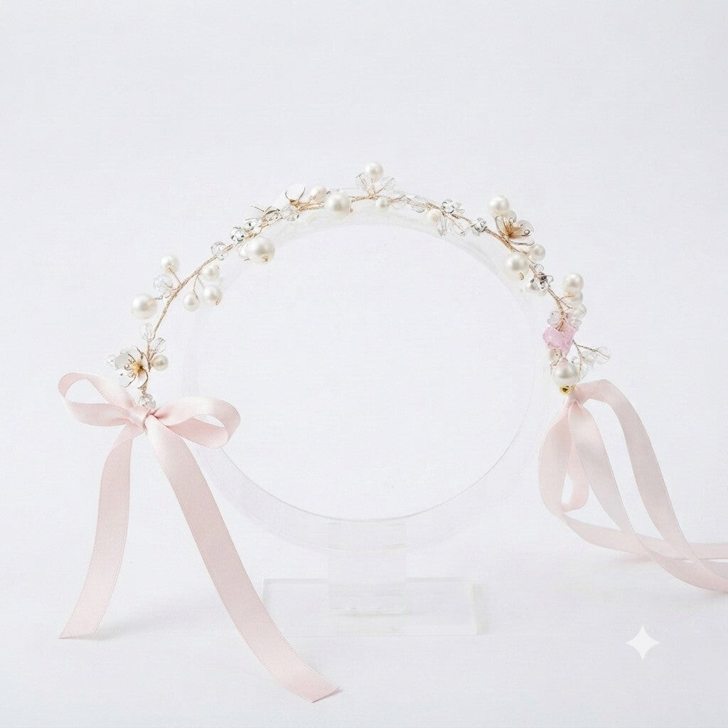 Couronne de bijoux pour cheveux cérémonie