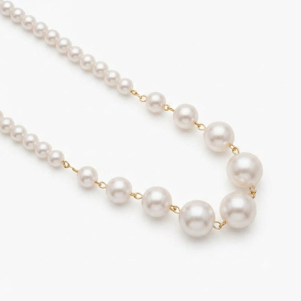 Collier Cérémonie – Strass & Perles