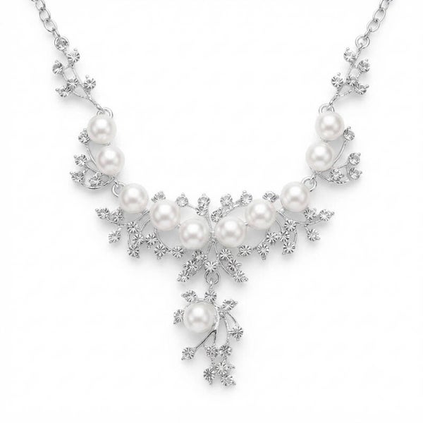 Collier Cérémonie – Strass & Perles