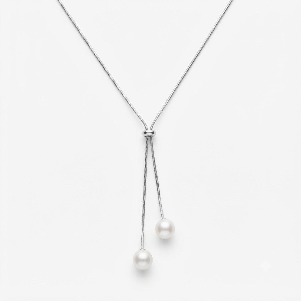 Collier Cérémonie – Strass & Perles