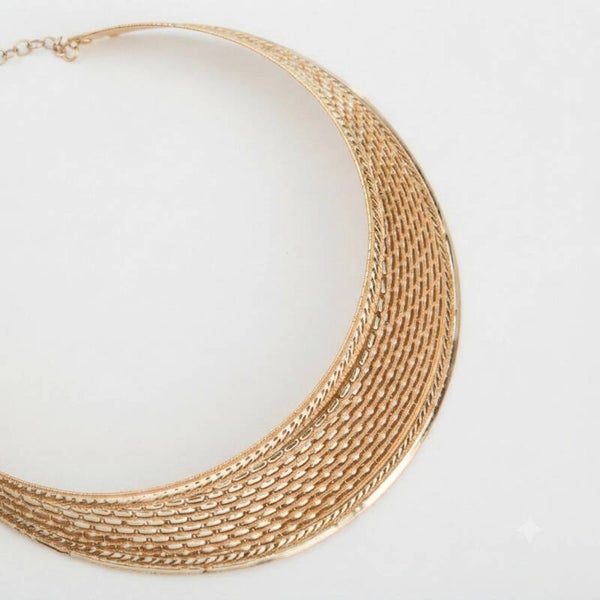 Collier Cérémonie – Strass & Perles