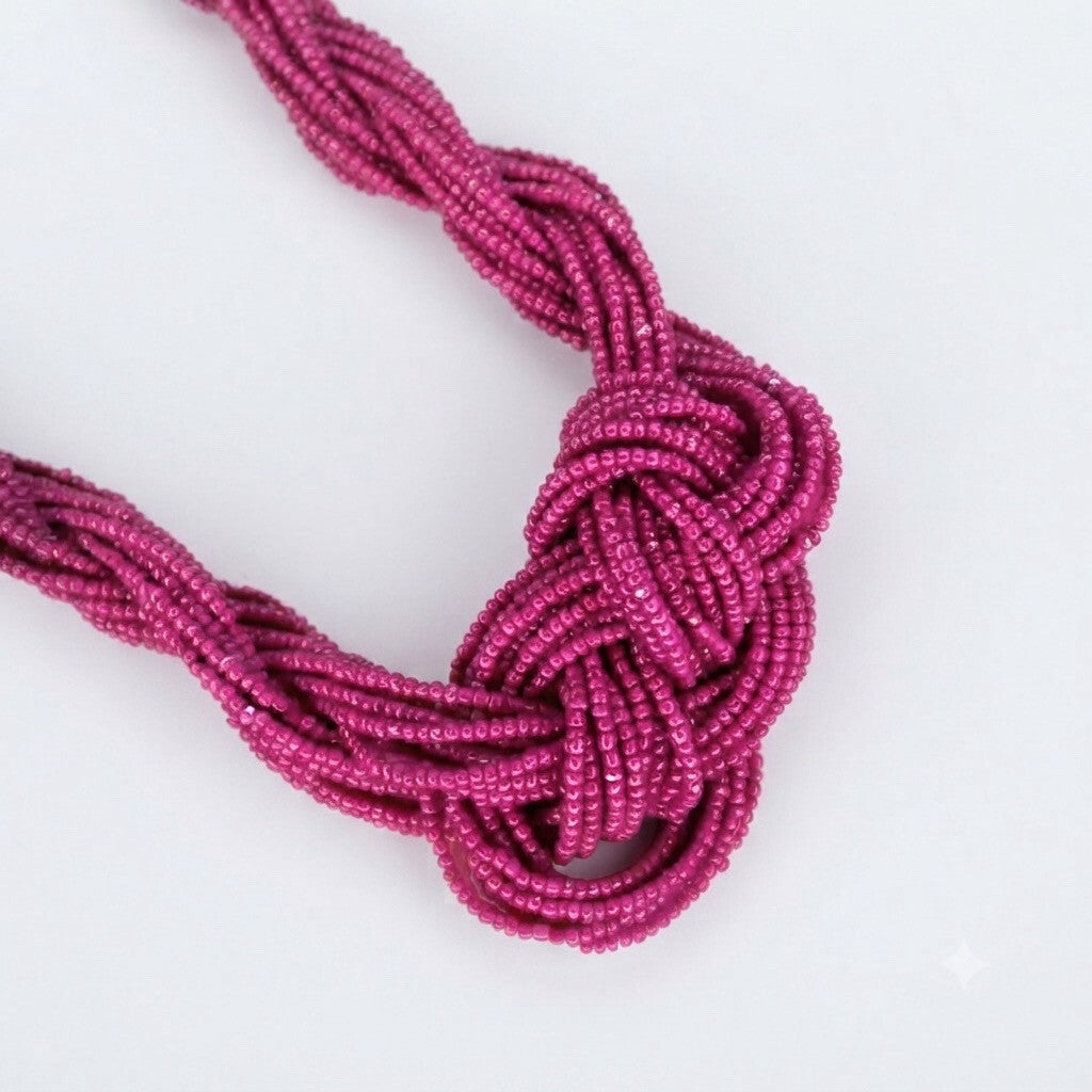 Collier Cérémonie – Strass & Perles