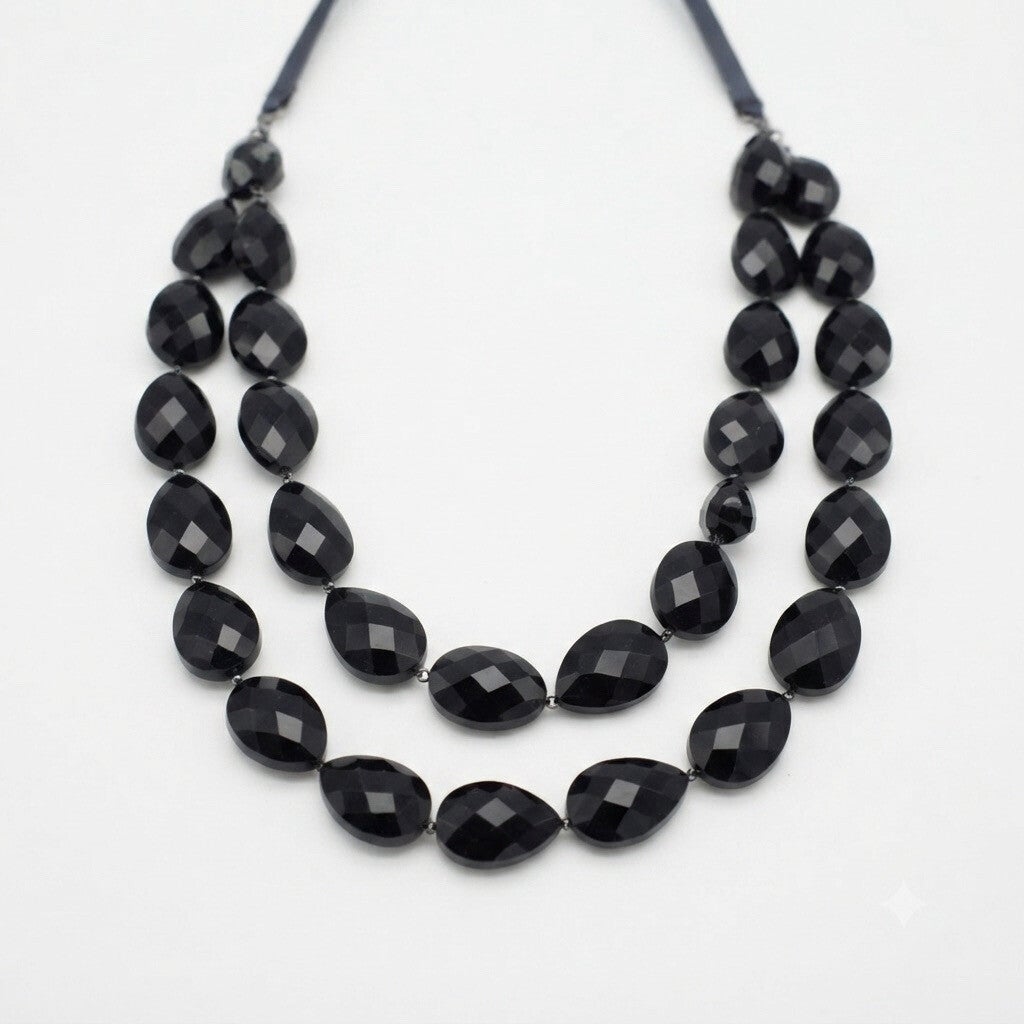Collier Cérémonie – Strass & Perles