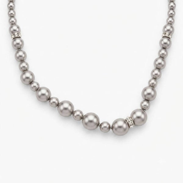 Collier Cérémonie – Strass & Perles