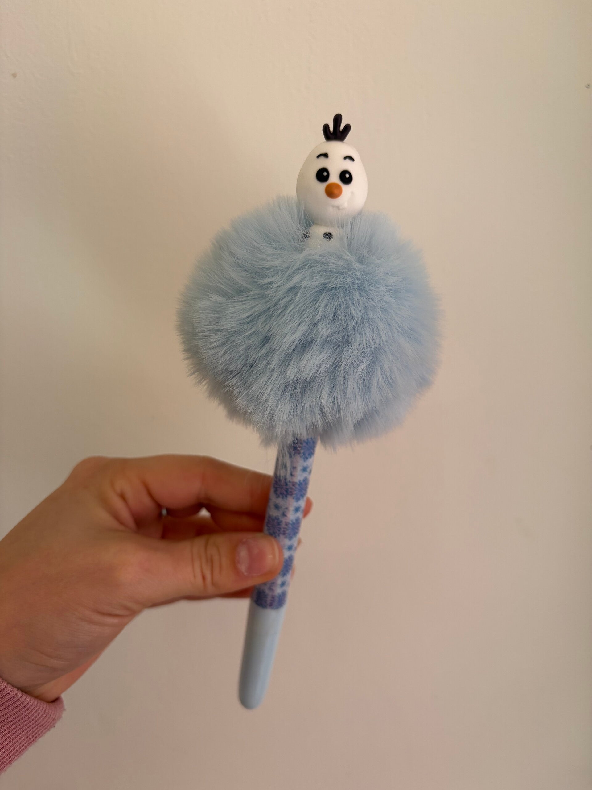 Stylo disney avec pompon