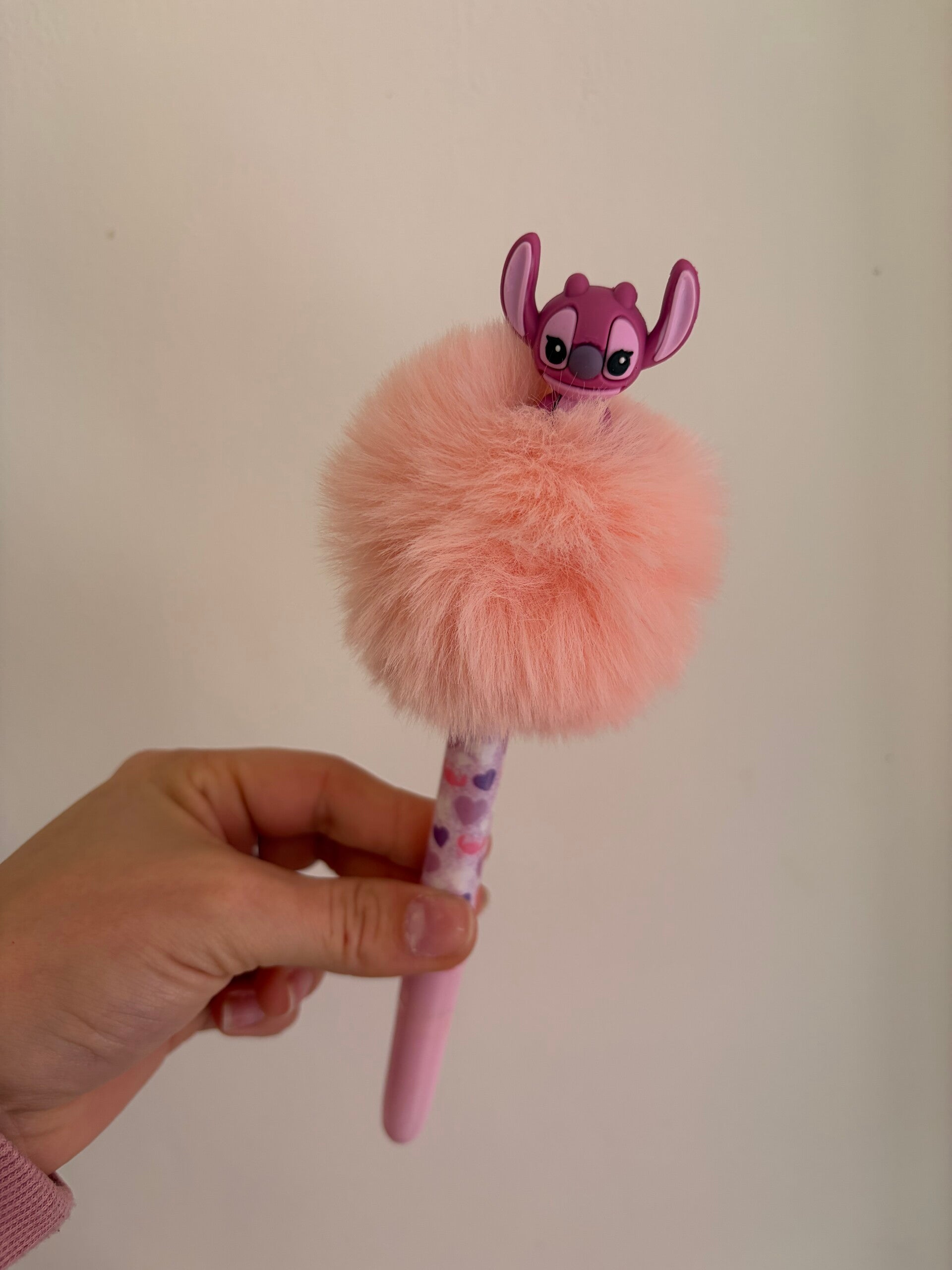 Stylo disney avec pompon