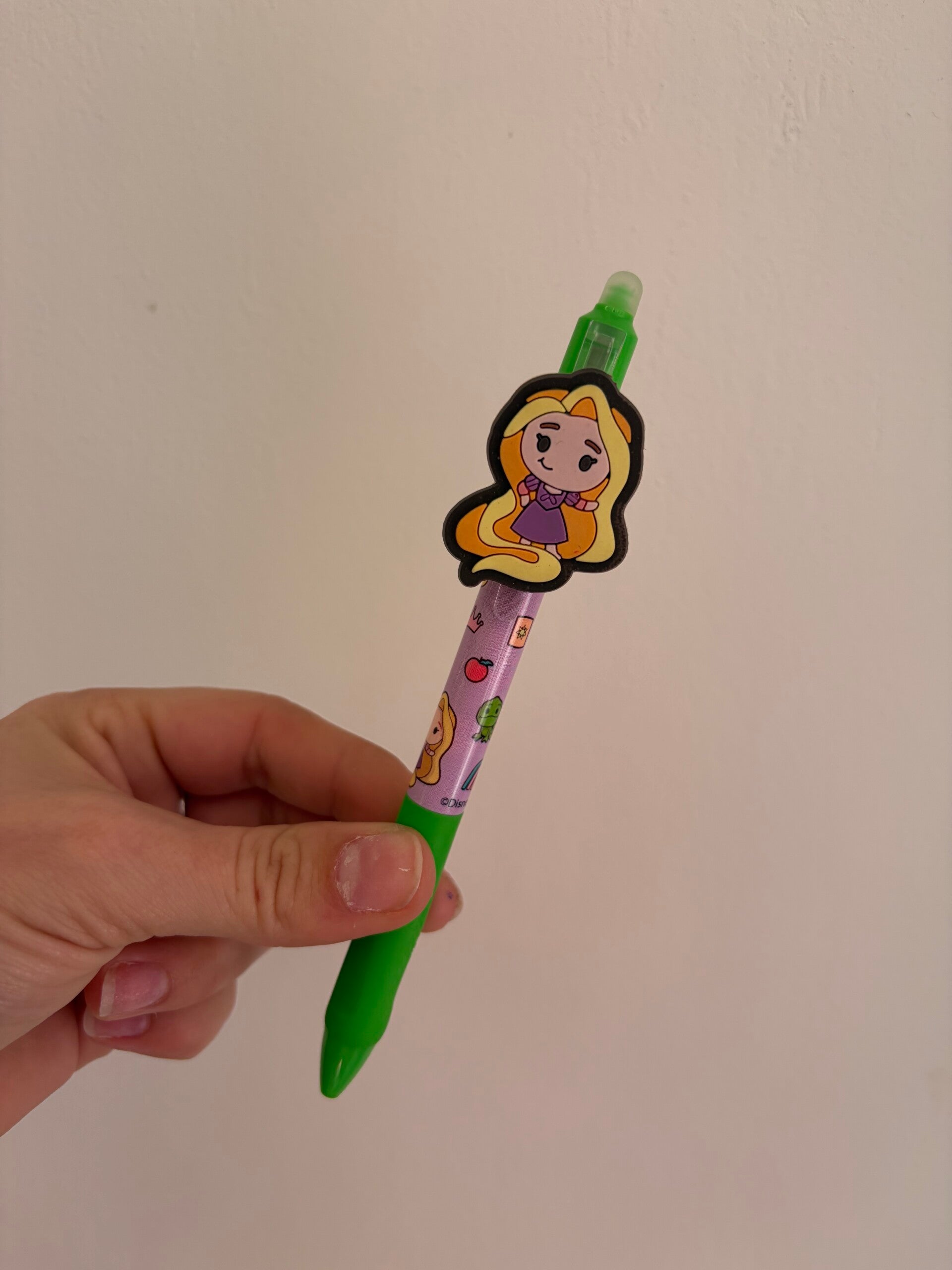 Stylo disney écriture bleu effaçable