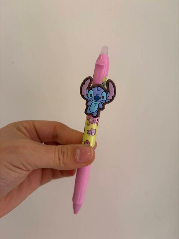 Stylo disney écriture bleu effaçable
