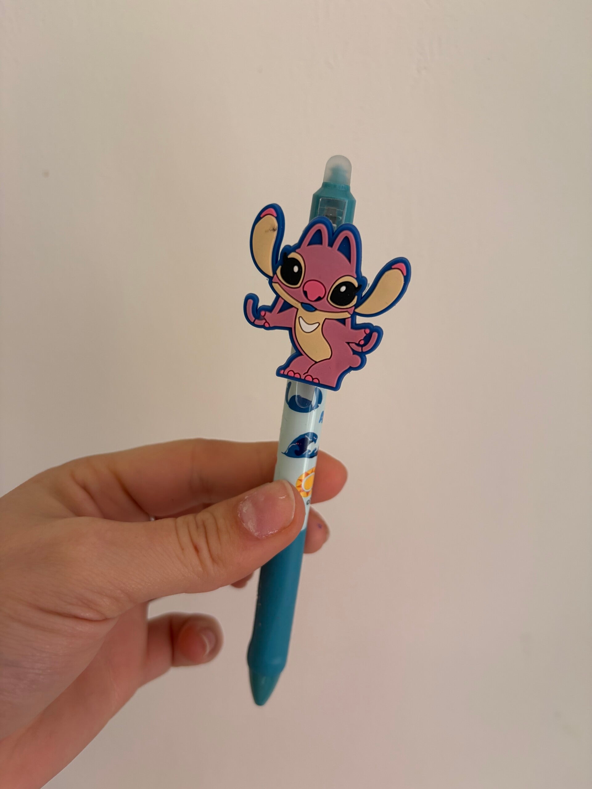 Stylo disney écriture bleu effaçable