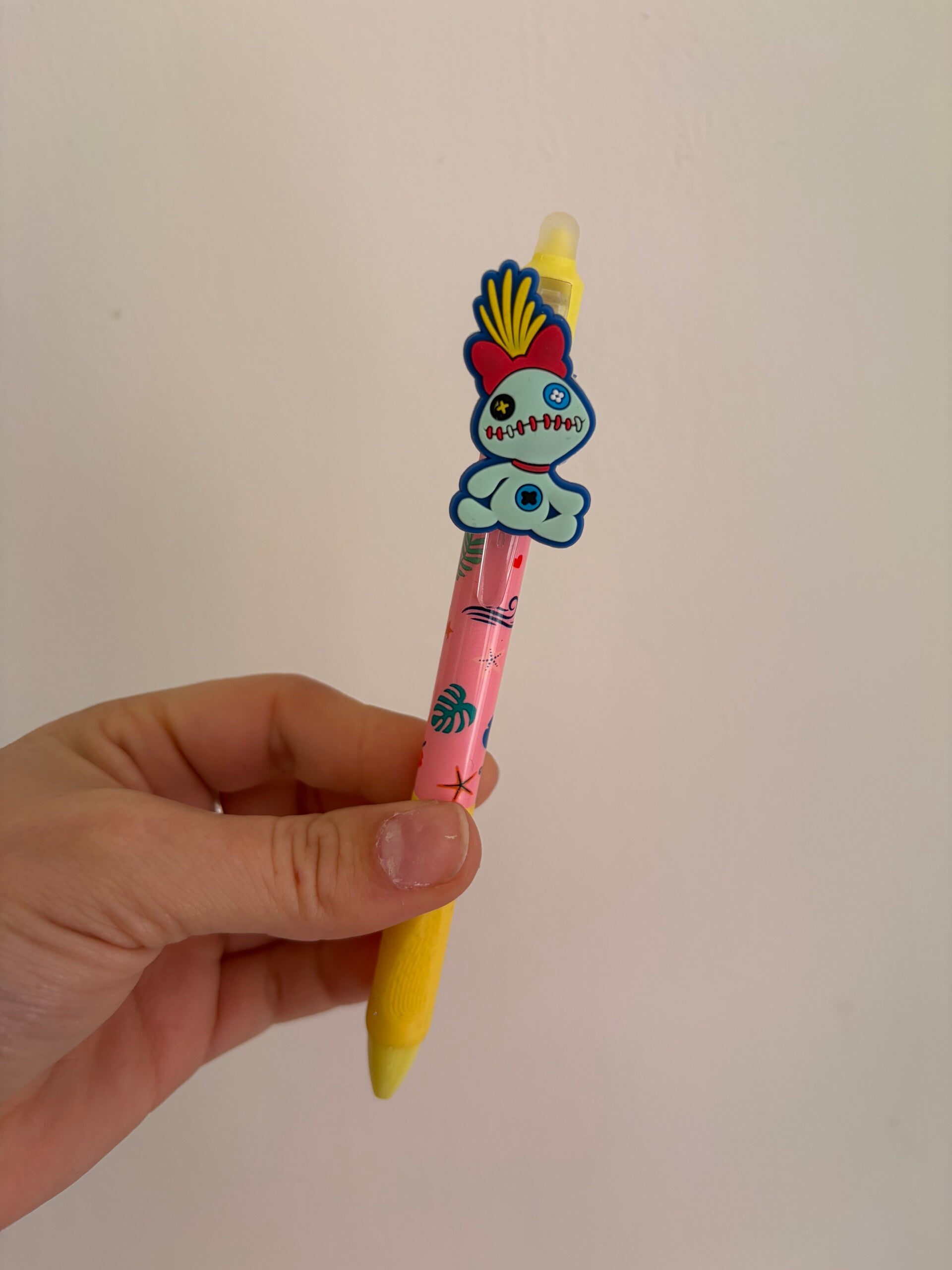 Stylo disney écriture bleu effaçable