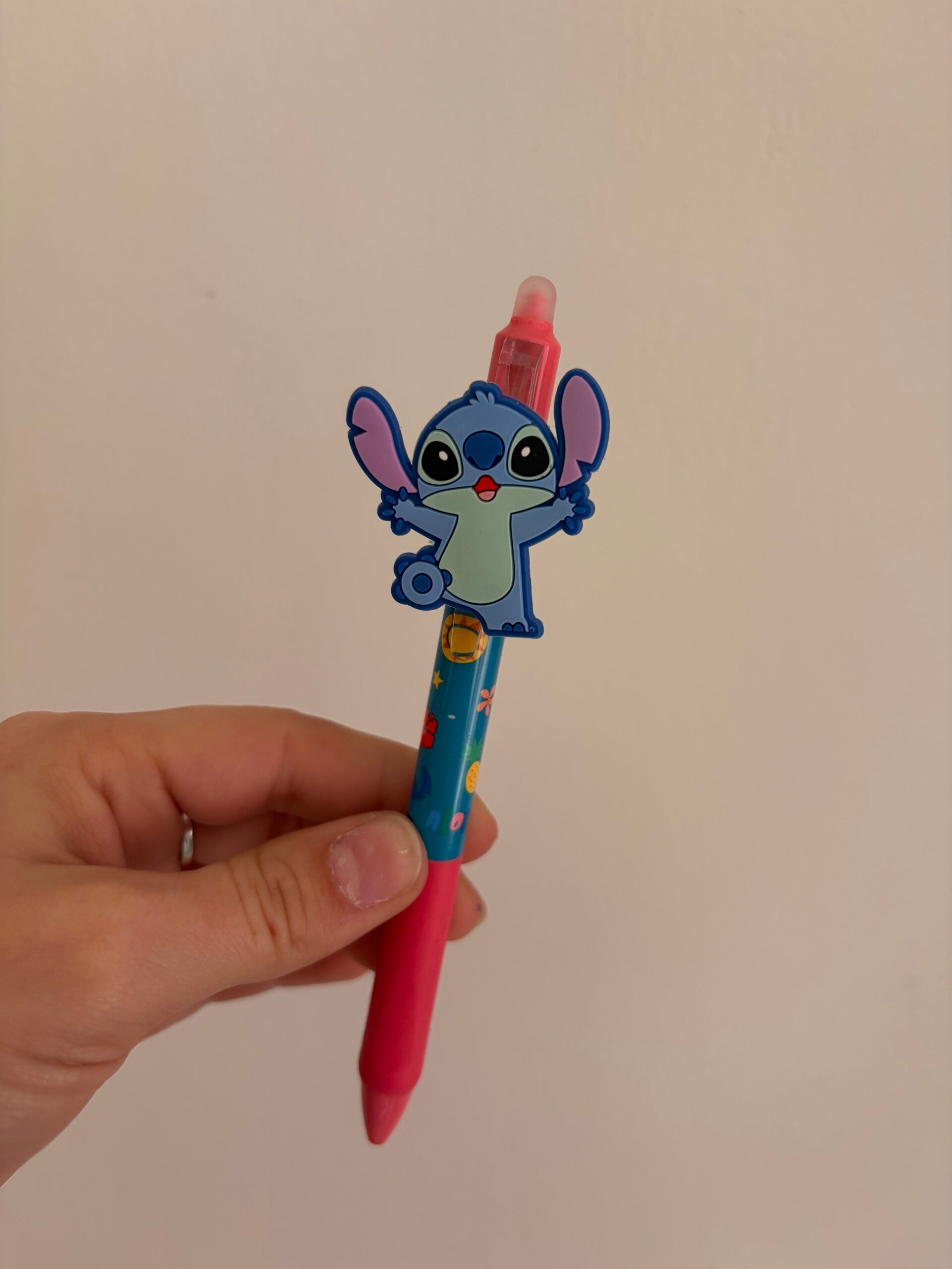 Stylo disney écriture bleu effaçable