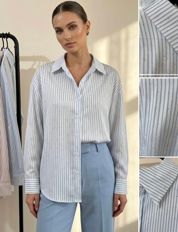 Chemise à strass