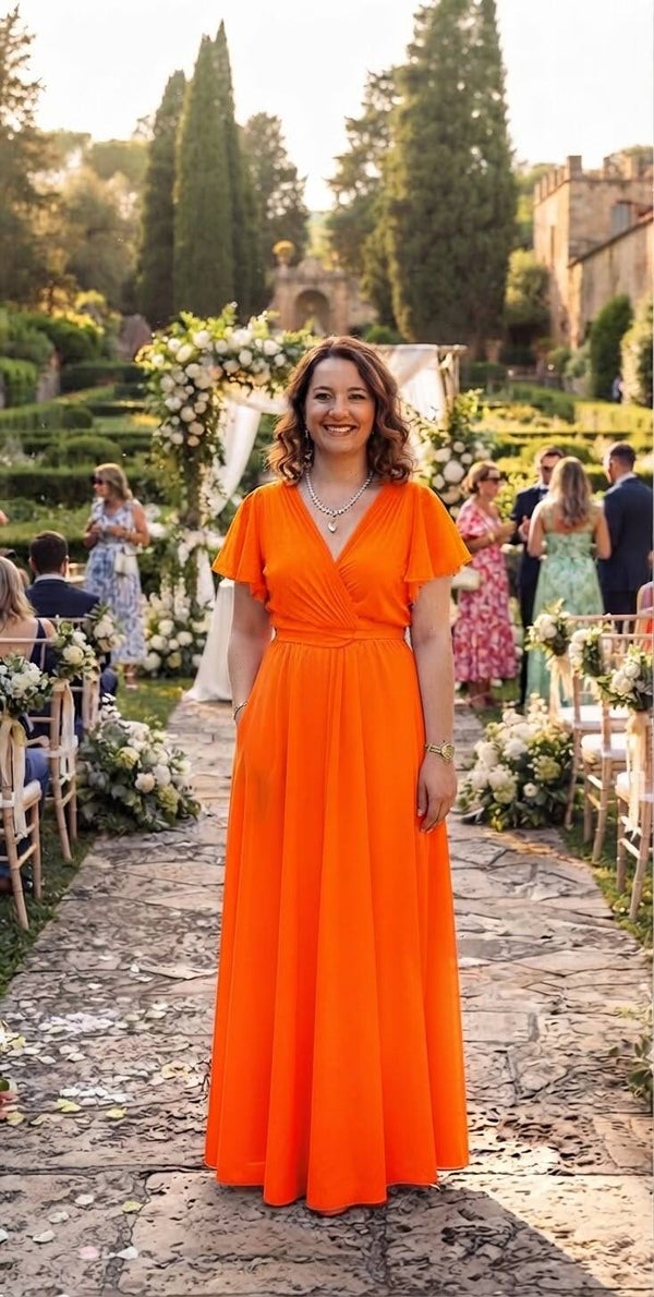 Robe orange