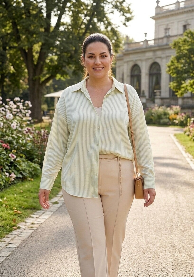 Chemise à strass