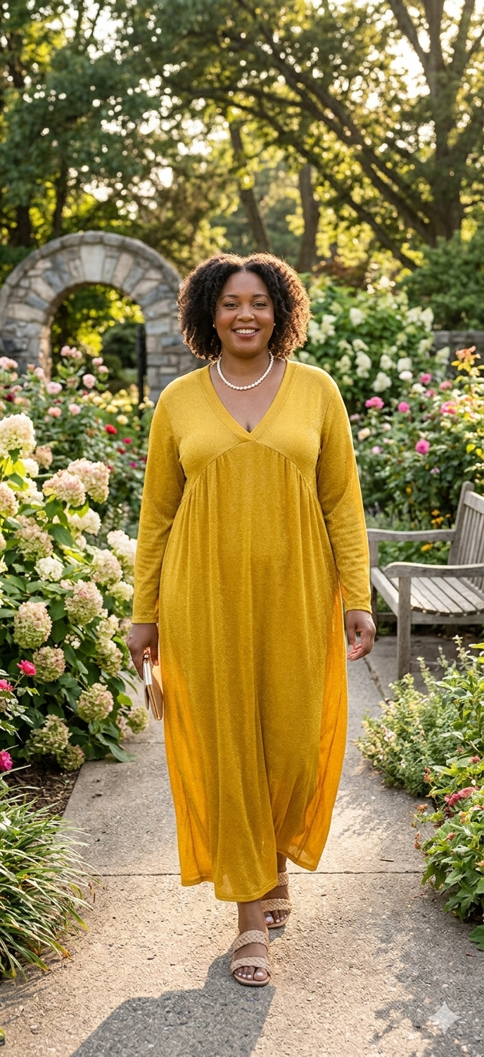 Robe Longue à Motifs – Élégance et Raffinement