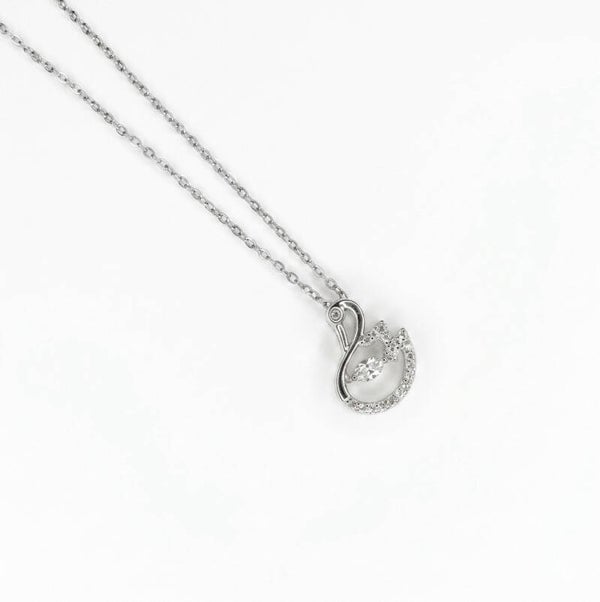 Collier en acier inoxydable – argenté